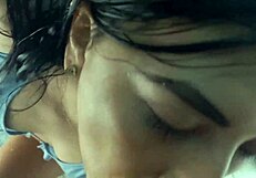 i get her to suck me while her friend waits outside the bathroom i tell her we should sneak off to finish at a hotel in public