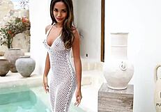 Asian Girl Putri Cinta Exposes Tiny Fuckhole