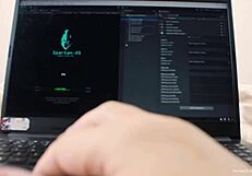 Skinny brunette girlfriend Julia deepthroats her friend's cock in homemade video