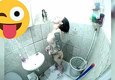 Cris Bathory Loves Showing Off In The Shower To Her Friend