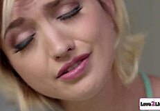 Camgirl Rims Fairy Cammother Passionately. Licking and Kissing for Webcam Tips.