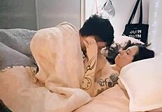 Latina Teen Brunette With Tattoo Gets Orgasm From Muscular Punk