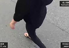 Chinese Beauty Strips on Street, Seduces, and Gets Facial in Hotel