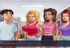 Summer Time Saga unc part 2 money problems with dating