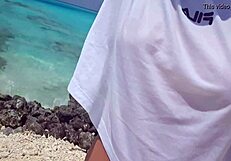 Extreme hot slut outdoor ass and pussy playing