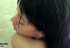 Se lo chupo a mi hermanastro mientras llega mi novio parte 2, with intense fucking and cum.