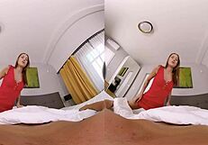 Smoking Hot Czech Brunette Slut Rides and Doggystyles in VR