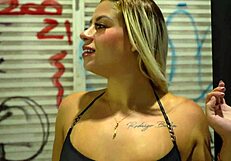 Latina whore Beatriz Sampaio gets her big ass fucked by Tony Tigrao's monster cock for 50 reais