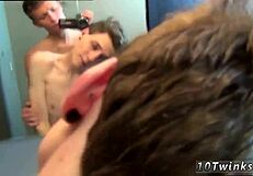 Boy camp twink bareback