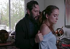 Lily Glee gets disciplined with a dick down!