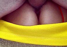 Latina Stepmom Dominates with Wet Shaved Pussy Licking and Creampie