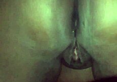 That ebony dirty slut is fingering herself so good at home.