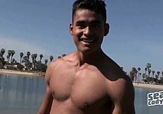 Hey, watch Mario in this gay movie from Sean Cody, sucking cock solo with hunk masturbation.