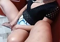 Teen slut drools on cock and vomits