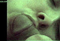 Busty brunette sucks until cum fills her mouth