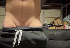 I'm saying, 'look at me stroking this monster cock, it's so big and fat'