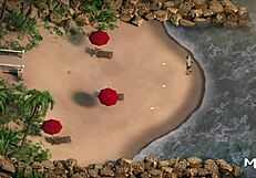 treasureofnadia - ugly beach anal creampie in wild hentai action