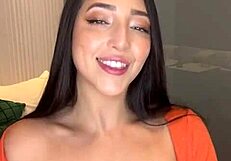 lis is just chilling, showing off her brazilian pussy on webcam for fans