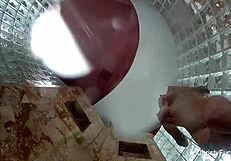 christy mack shows tattooed ass and tits in shower