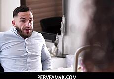 Pervfam4k stepsister can't get enough of stepbrother's big meat