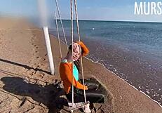 I met a girl on the beach and fucked her in my hotel room