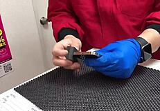 Applying Coating To Smartphone In Japanese Style