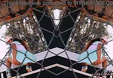 Jaylainc Twerks Big Ass in Baseball Costume