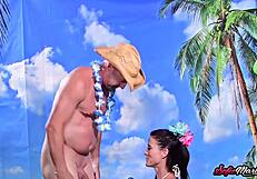 Milf Sofie Marie Rides Hard Cock with Loud Moans. Her Natural Tits Bounce Wildly.