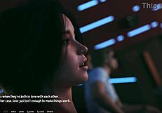 AOA Academy 66: Cute Blonde Babe Jenny Shows Off Her Big Tits and Ass in POV.