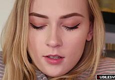 Jenny Wild Petite Teen Gives Intense Blowjob And Deepthroat