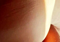 morning routine with my wife in homemade setting