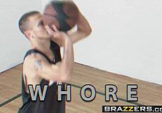 big tits bounce in rough sports scene with brandy aniston