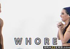 big tits bounce in rough sports scene with brandy aniston