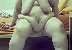 Hey, watch this hairy mature play on camera!