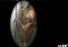 Danny Mancini caught in the bathroom