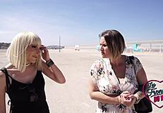 Blonde French MILF Slut Loves Sex in Lingerie!