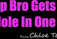 Chloe Temple Questions Stepbro Holding Her Tits During Sloppy Blowjob