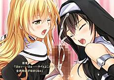 Nightmare vampire unleashes hot scene in anime hentai