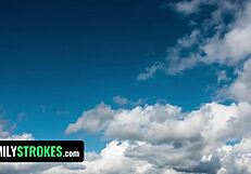 Allie Addison's Day Off: Stepsister Caught in Wild Action Part 1