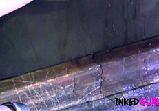 Inked Gurlz story unfolds with MILF and teen 18+ lesbian duo Dixon Mason and Eve Minax