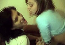 young couple enjoys intimate moments