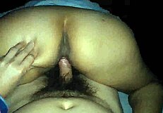 Whoa! Check this mature wife riding hard on a thick cock with her big ass!