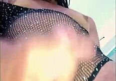 Ts Angelique in Custom Video Masturbates to Orgasm with Cumshot in Lingerie. Latina Crossdressing Adds Spice.