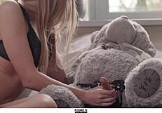 i messed up aislin's teddy bear strapon sex