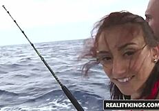 Captain Stabbin, Mandy Muse, JMac - Swimming in Hot Action with Reality Kings