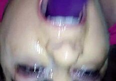 Ms TL Feels The Intense Pleasure Of Deepthroating A Dildo In This Emotional Scene