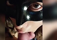 He hired the maid for blowjobs and creampie sex with big tits and ass