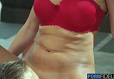 oh, karol lilien loves sucking that big cock!