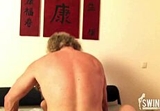 hey, this blonde milf gets fucked so good