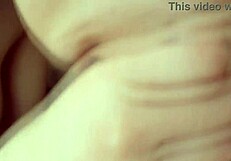 in this pov, she sucks a huge cock up close, leading to a massive cumshot